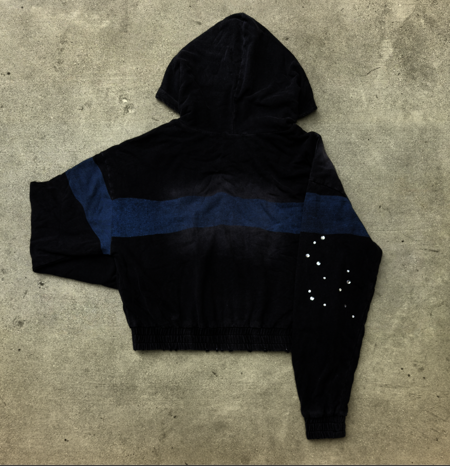Blueprint Blue Hoodie Archived Foundations